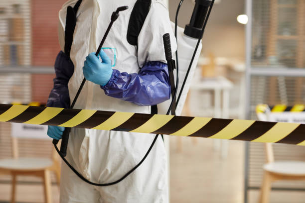 Professional Biohazard technician working in Smithton, IL